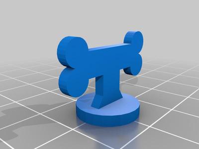 Dogopoly House, Bone Separate Models 
