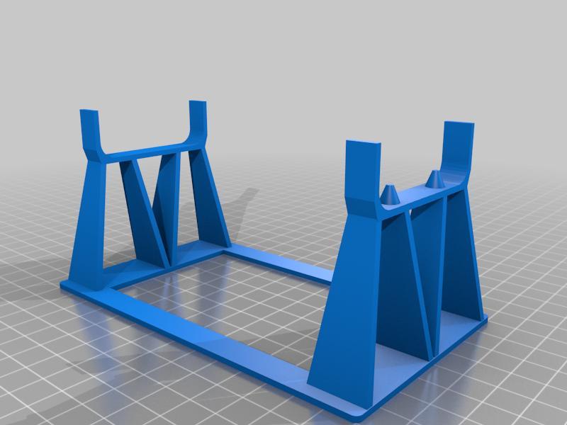 Open RC tractor stand