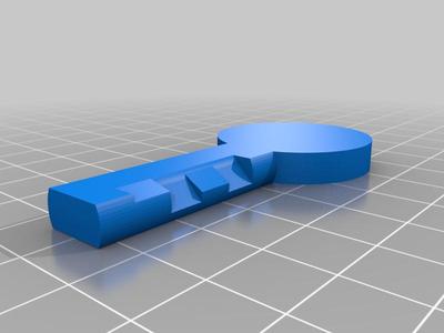 Disk detainer padlock - thick disk add-on