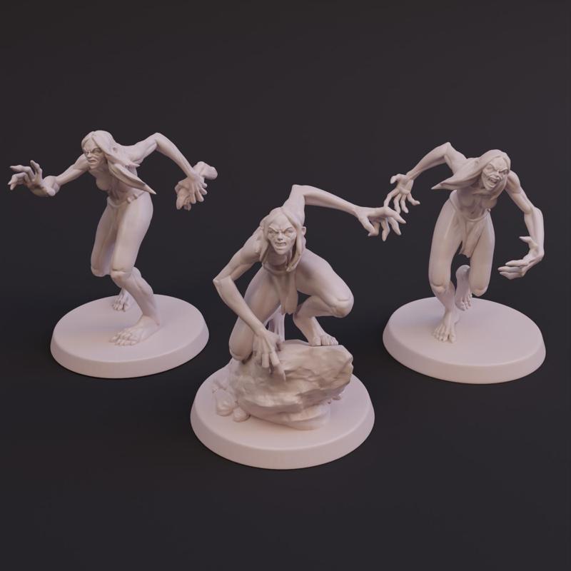 Ghoul Ghast - Tabletop Miniatures - DnD