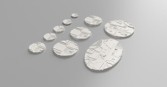 Industrial Figurine Bases Set 1_1