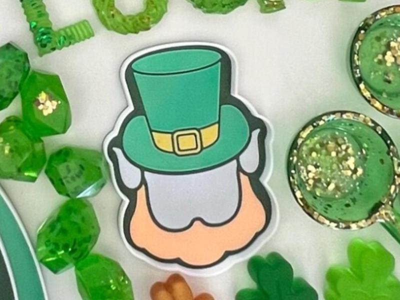 St. Patricks Leprechaun tray