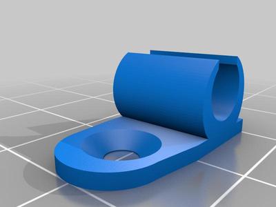 Ethernet Cable wall clips with screw mount X1