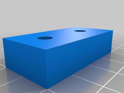 Ender 5 Plus Linear Rail Bed Spacer