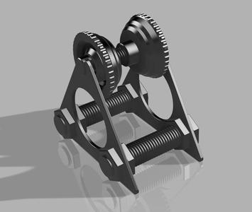 Low friction spool holder