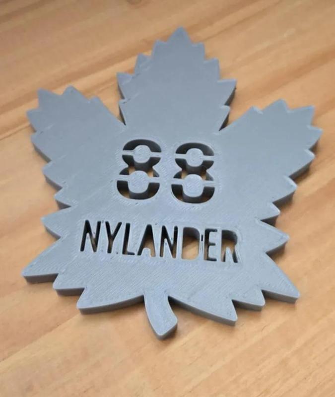 Toronto Maple Leafs Nylander coaster   