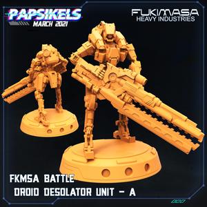 FUKIMASA BATTLE DROID DESOLATOR UNIT - A