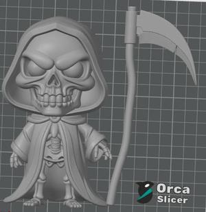 Chibi Grim Reaper - 3D Model for Printing
