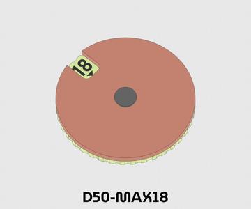 Life/Score Counter D50 : Max 18