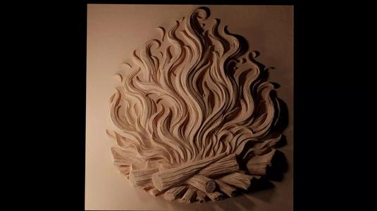 Fire CNC 3d Print High Relief Sand Casting