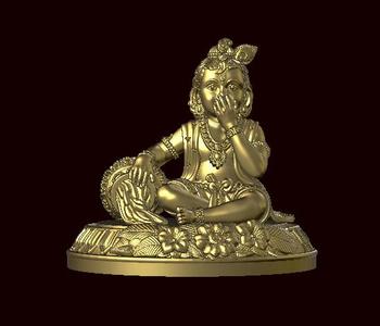 LORD LADDU  KRISHNA HD MODEL