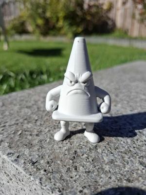 The Grumpy Traffic Cone