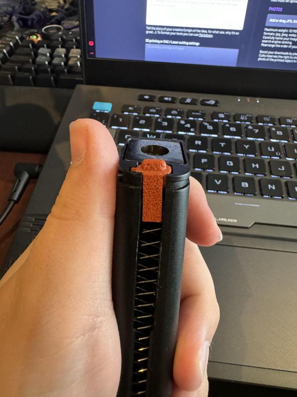 SSP18 Magazine Baseplate Button