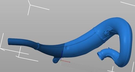 Exhaust bulb manifold 24 KTM TBI SX EXC 250-300 A44005007000