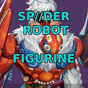 Robot Peni Parker's Spider Robot Bot, MEch, Yatsukahagi costume Marvel Rivals Clothed Custom Figurine