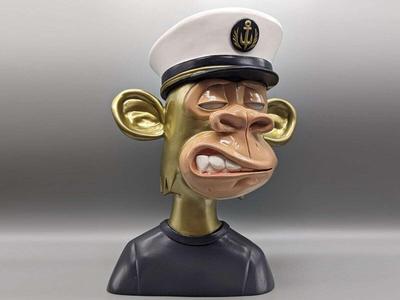 Bored Ape Yacht Club (BAYC) sailor figurine