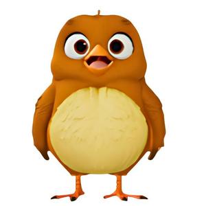 Adorable Baby Bird