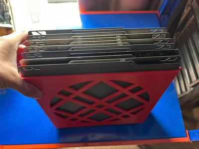 13 Build Plates Storage stack - Print In Place
