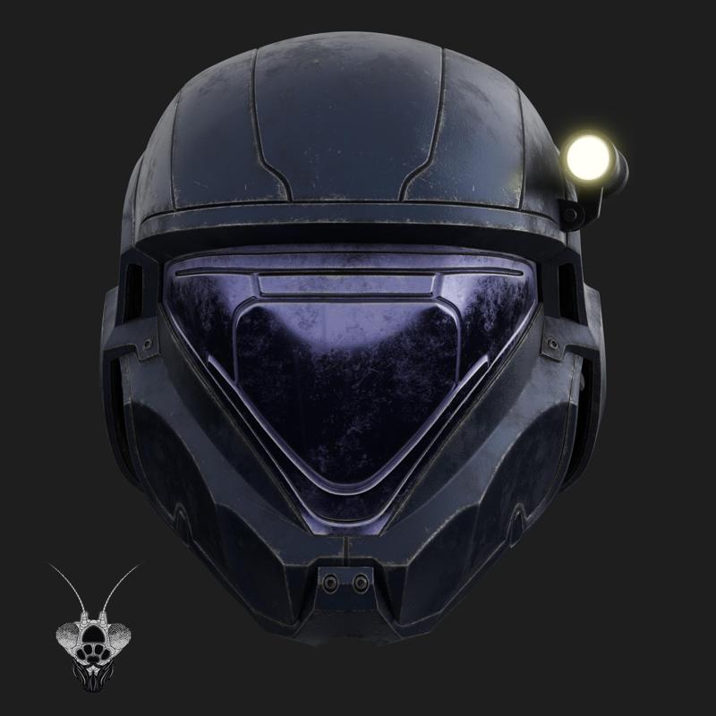 Halo 2 Anniversary ODST Helmet