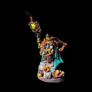 Ratkin Supreme Warlock | Fantasy Resin Miniature