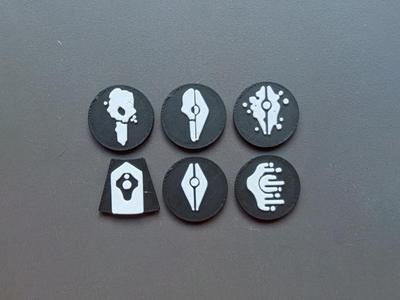 Kill Team Canoptek Circle Tokens