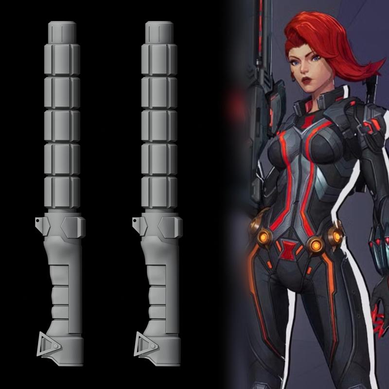 Black Widow - Batons - Marvel Rivals Cosplay Prop