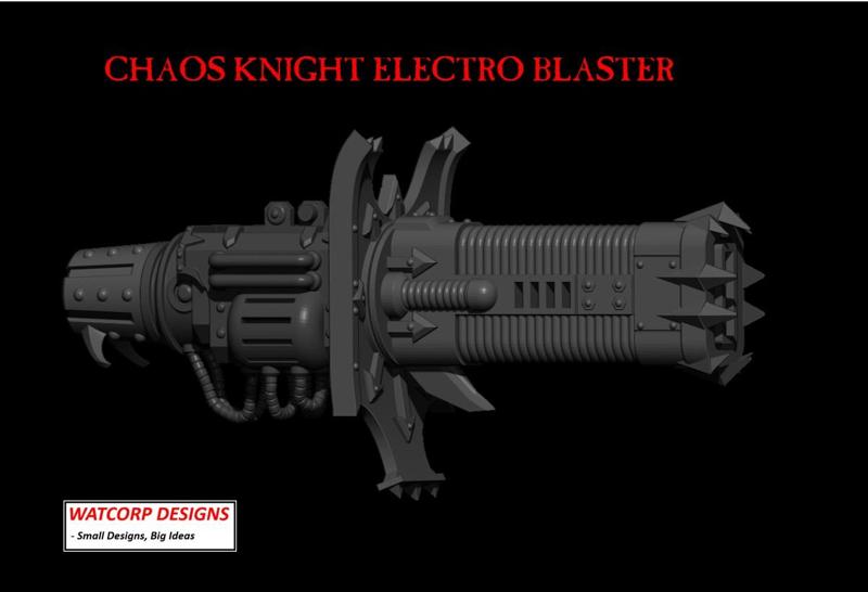 CHAOS KNIGHT ELECTRO BLASTER