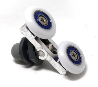 support for replacement of wheels for partition