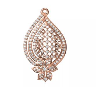 Women Unique Pendant STL JCD Details