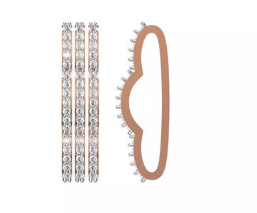 Women Unique Pendant STL OBJ FBX JCD Details