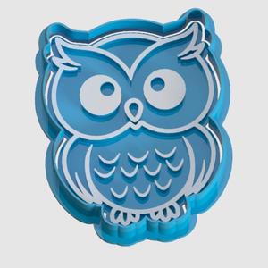 Owl cookie cutter and marker
