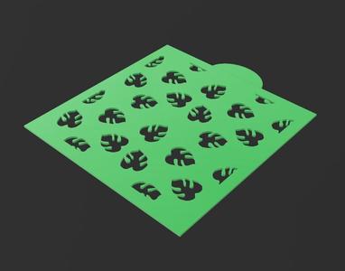 Sheets, Decorative Stencil 100 mm