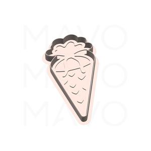 STL school cone cookie cutter