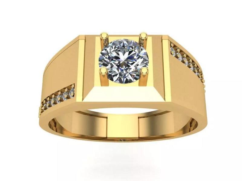 PREMIUM DIAMOND GENTS RING