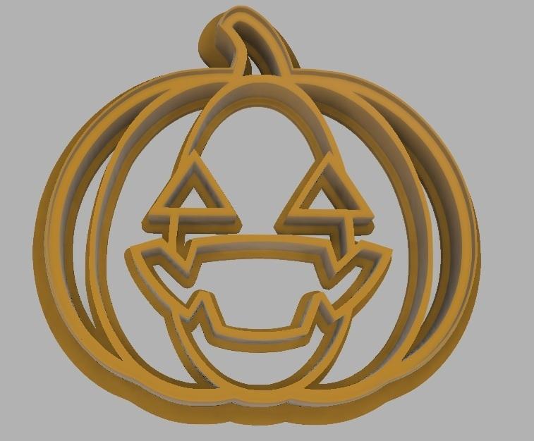 Fang Pumpkin jack o lantern - Halloween Cookie/Dough Cutter