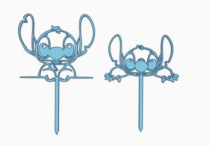 pack x2 topper stich