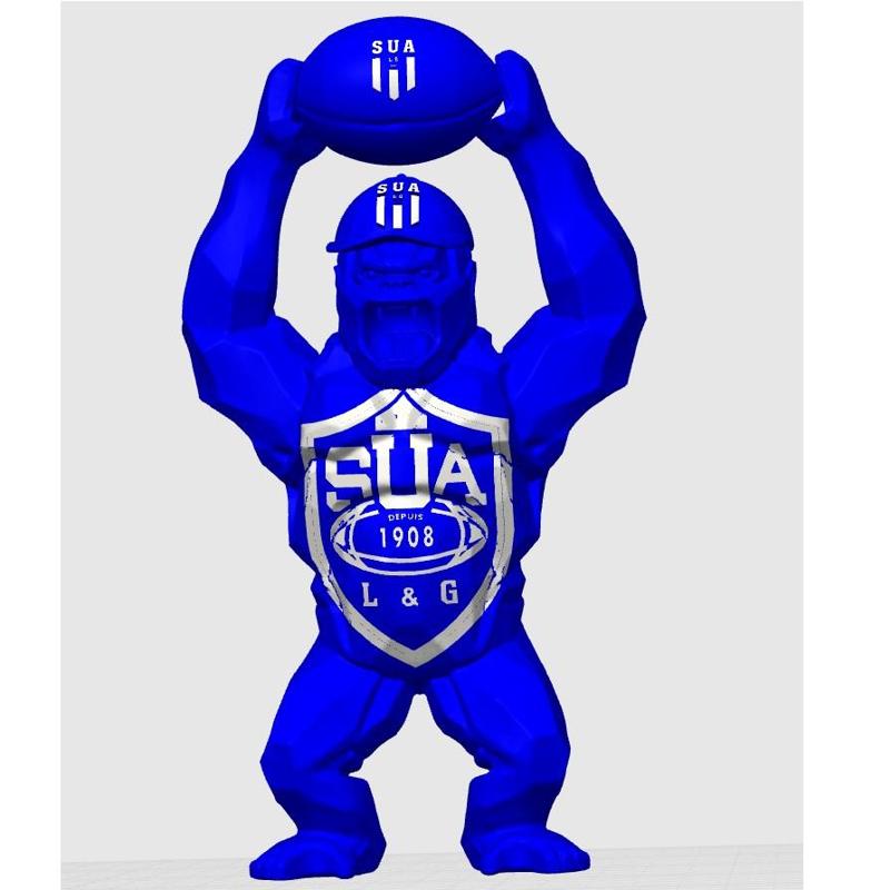 WILD KONG DU S U AGEN RUGBY 20 CM XXL STYLE ORLISNSKI ALL SETS