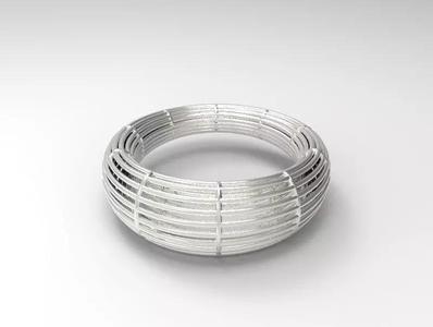 925 Sterling Silver Plain Wire Silver Ring
