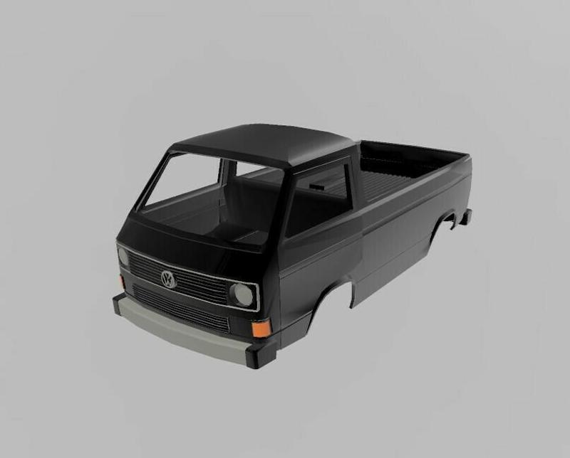 VOLKSWAGEN T3 BUS TRUCK 1:24 & 1:25 SCALE