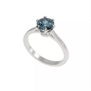 6 prongs engagement ring