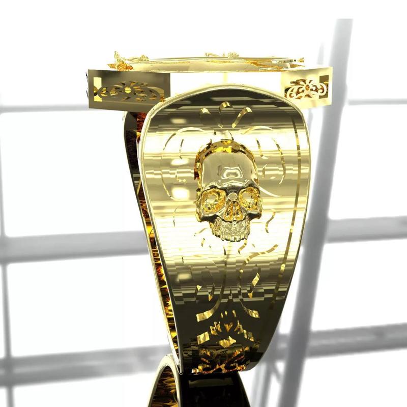 Anillo de la santa muerte