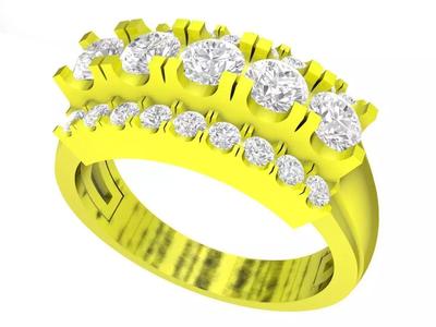 7280 diamond vintage women ring