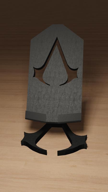 Assassin's Creed Themed Phone Stand