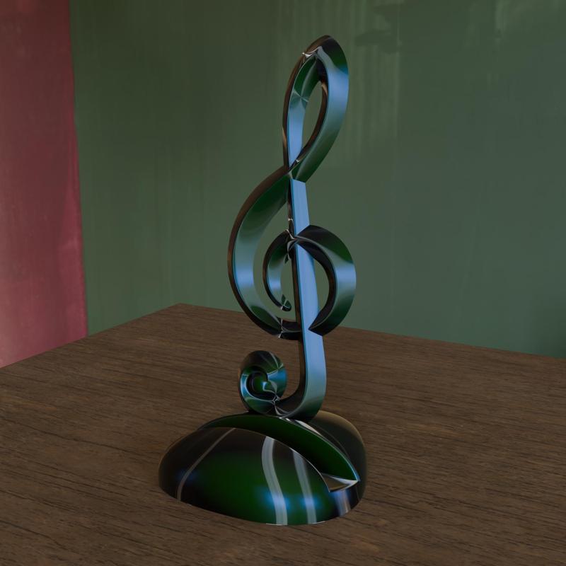 Phone stand for musicians