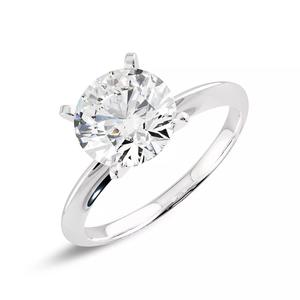 Solitaire Ring 360 Animation and stl file 3D print model