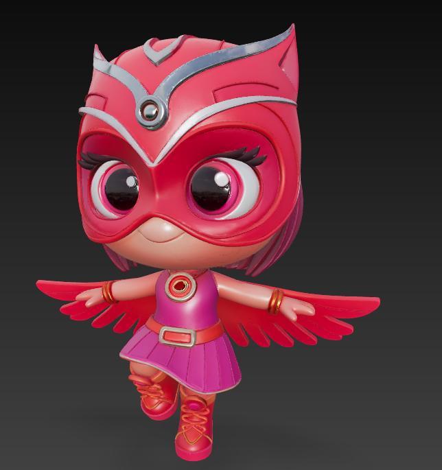 PJ MASKS, Bubo-Owl, PYJAMASK, Bibou