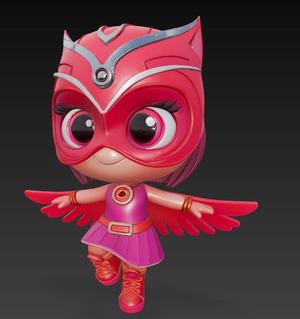 PJ MASKS, Bubo-Owl, PYJAMASK, Bibou