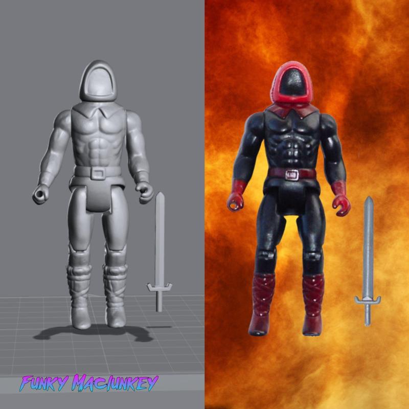 VINTAGE DFC DRAGONRIDERS OF THE STYX DEMON FLYER DRIVER ACTION FIGURE