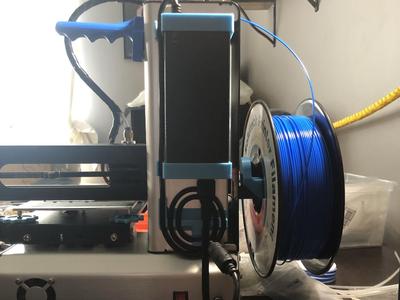 PSU mount + Cable management for MP Select Mini