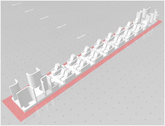 HO Interior of a 2nd class comfort car